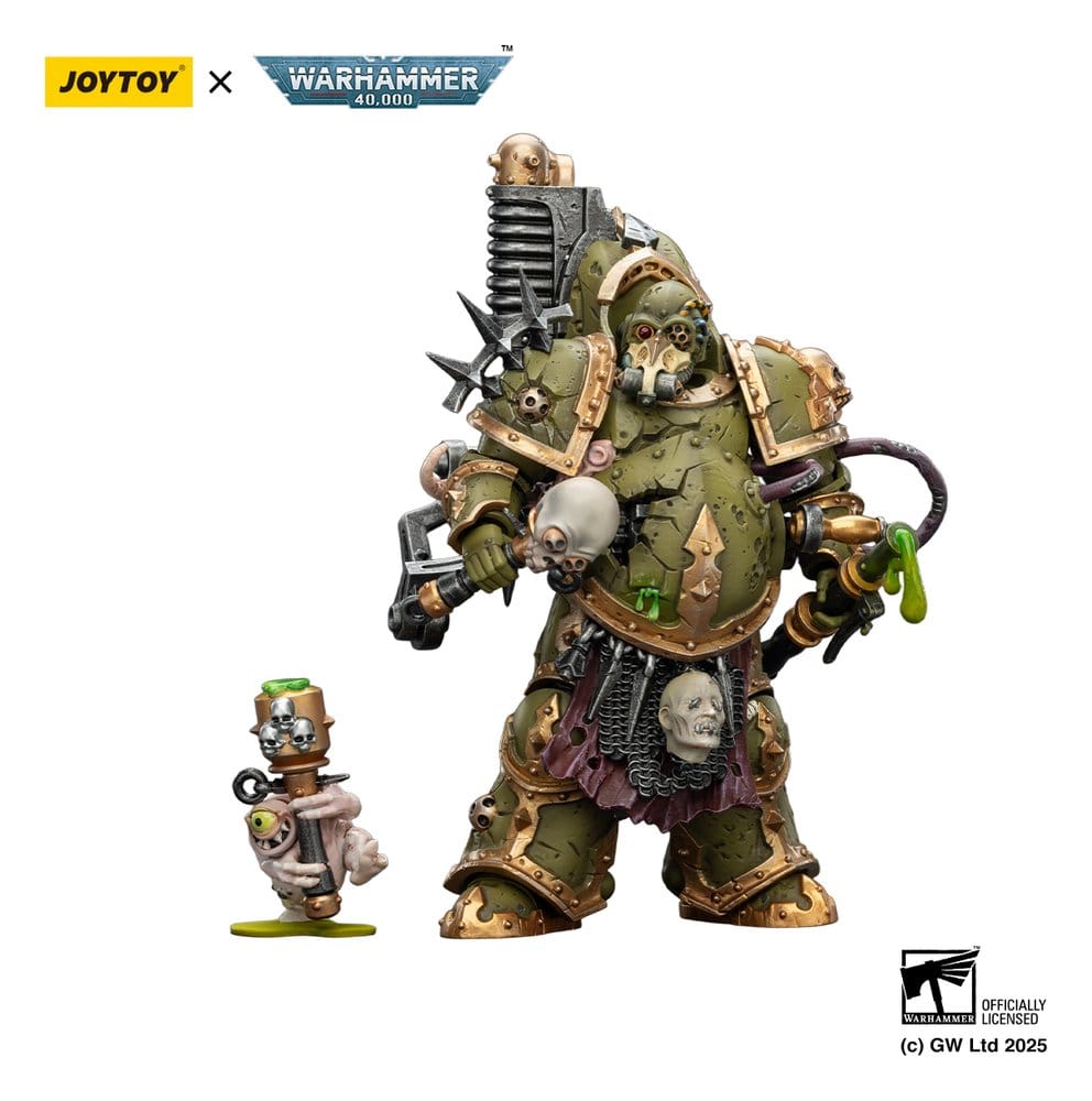 Warhammer 40 000 Action Figure Death Guard Foul Blight spawn with Plague Sprayer Joy Toy (CN)