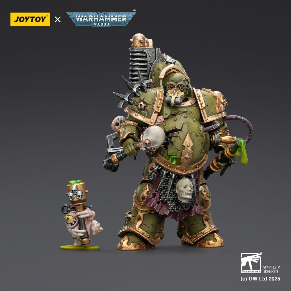 Warhammer 40 000 Action Figure Death Guard Foul Blight spawn with Plague Sprayer Joy Toy (CN)