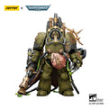 Warhammer 40 000 Action Figure Death Guard Lord of Virulence with Power Fist and Twin Plague Spewer Joy Toy (CN)