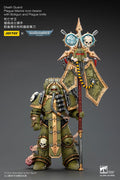 Warhammer 40 000 Action Figure Death Guard Plague Marine Icon bearer with Boltgun and Plague knife Joy Toy (CN)