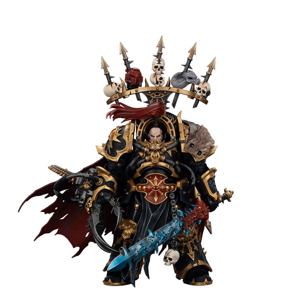 Warhammer 40 000 Action Figure Black Legion Abaddon the Despoiler with Drach'nyen and the Talo Joy Toy (CN)