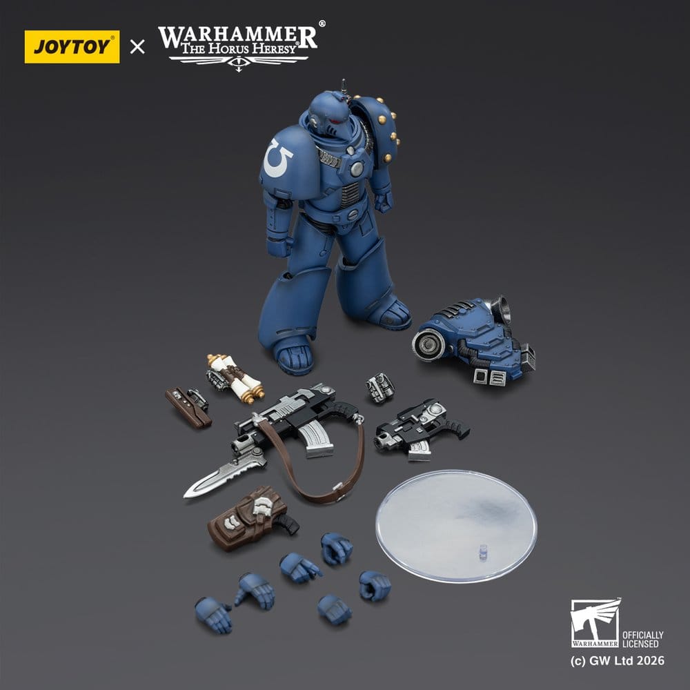 Warhammer The Horus Heresy Action Figure Ultramarines MKVI Tactical Legionary Joy Toy (CN)