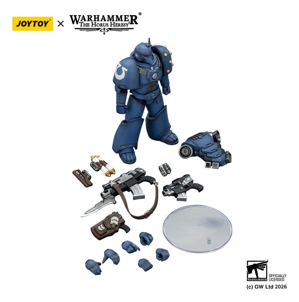 Warhammer The Horus Heresy Action Figure Ultramarines MKVI Tactical Legionary Joy Toy (CN)