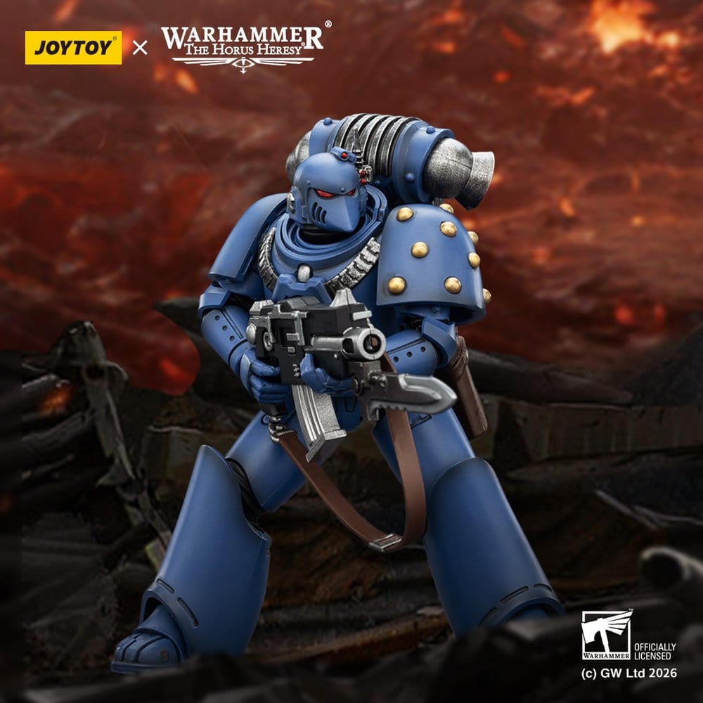 Warhammer The Horus Heresy Action Figure Ultramarines MKVI Tactical Legionary Joy Toy (CN)