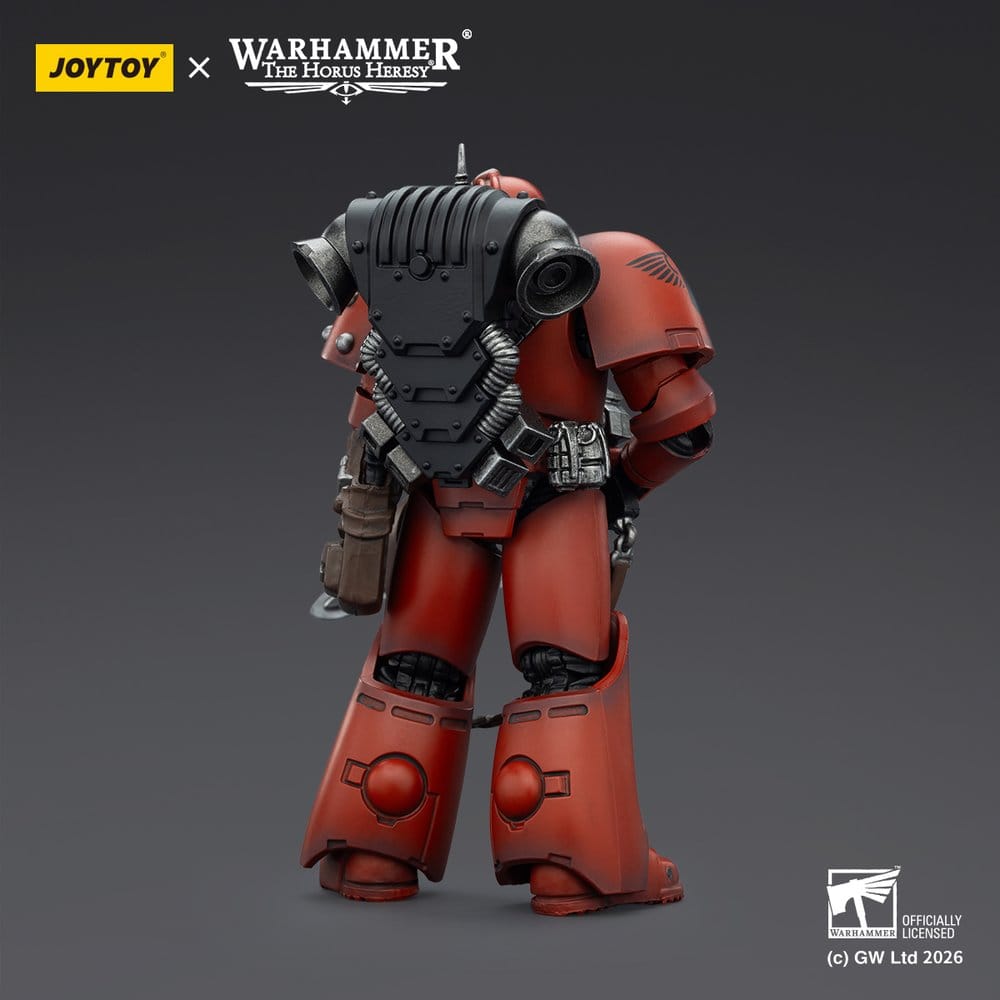 Warhammer The Horus Heresy Action Figure Blood Angels MKVI Tactical Legionary Joy Toy (CN)