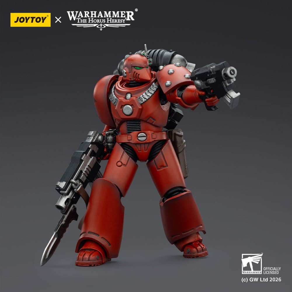 Warhammer The Horus Heresy Action Figure Blood Angels MKVI Tactical Legionary Joy Toy (CN)