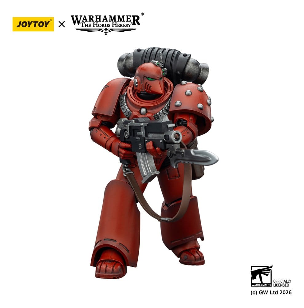 Warhammer The Horus Heresy Action Figure Blood Angels MKVI Tactical Legionary Joy Toy (CN)