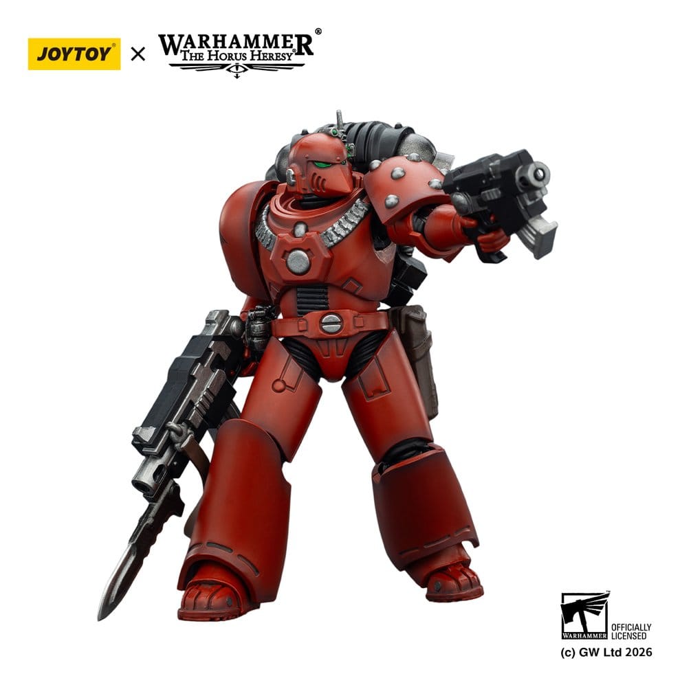 Warhammer The Horus Heresy Action Figure Blood Angels MKVI Tactical Legionary Joy Toy (CN)