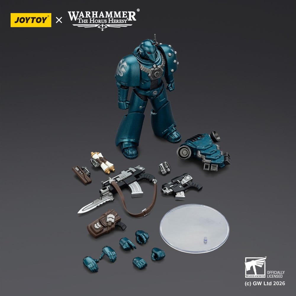 Warhammer The Horus Heresy Action Figure Alpha Legion MKVI Tactical Legionary Joy Toy (CN)