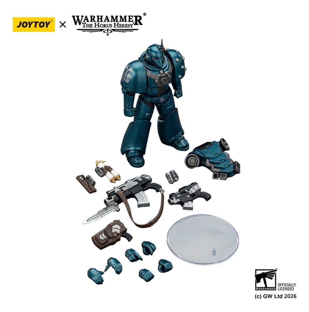 Warhammer The Horus Heresy Action Figure Alpha Legion MKVI Tactical Legionary Joy Toy (CN)