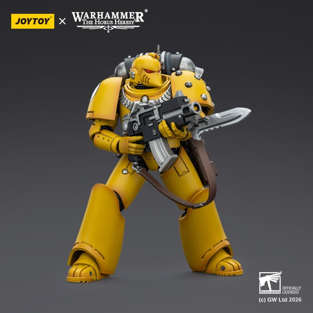 Warhammer The Horus Heresy Action Figure Imperial Fist MKVI Tactical Legionary Joy Toy (CN)