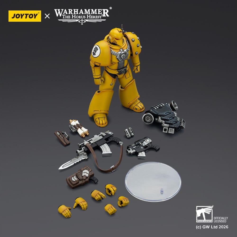 Warhammer The Horus Heresy Action Figure Imperial Fist MKVI Tactical Legionary Joy Toy (CN)
