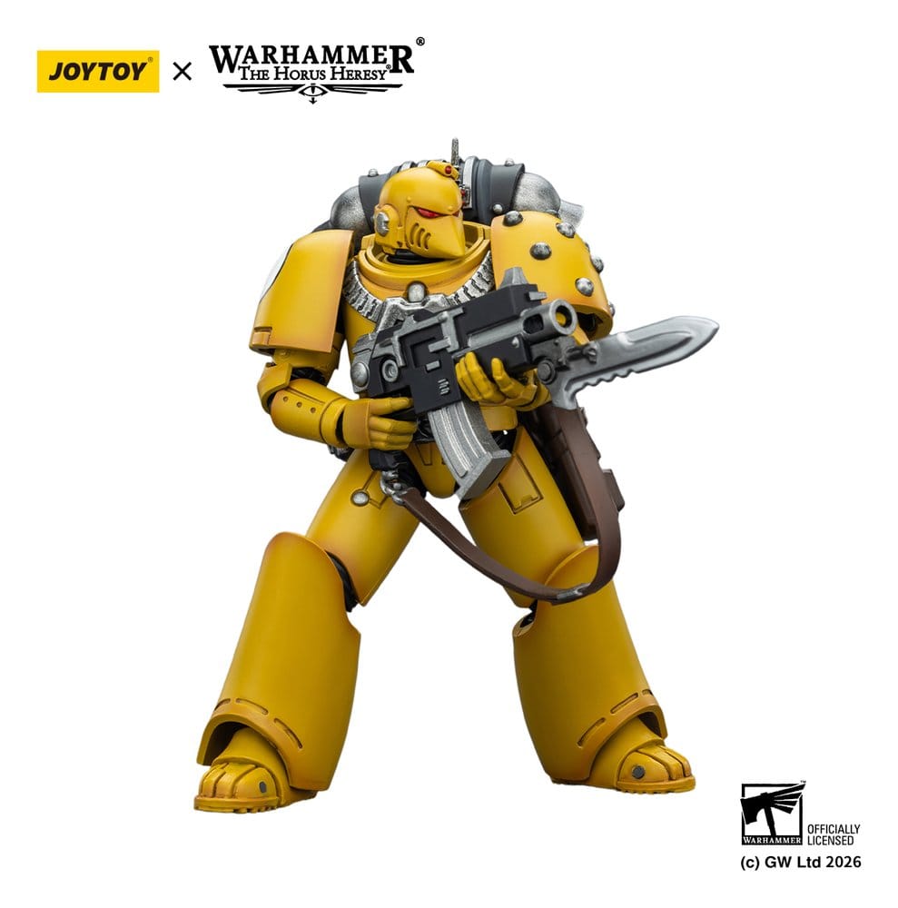 Warhammer The Horus Heresy Action Figure Imperial Fist MKVI Tactical Legionary Joy Toy (CN)
