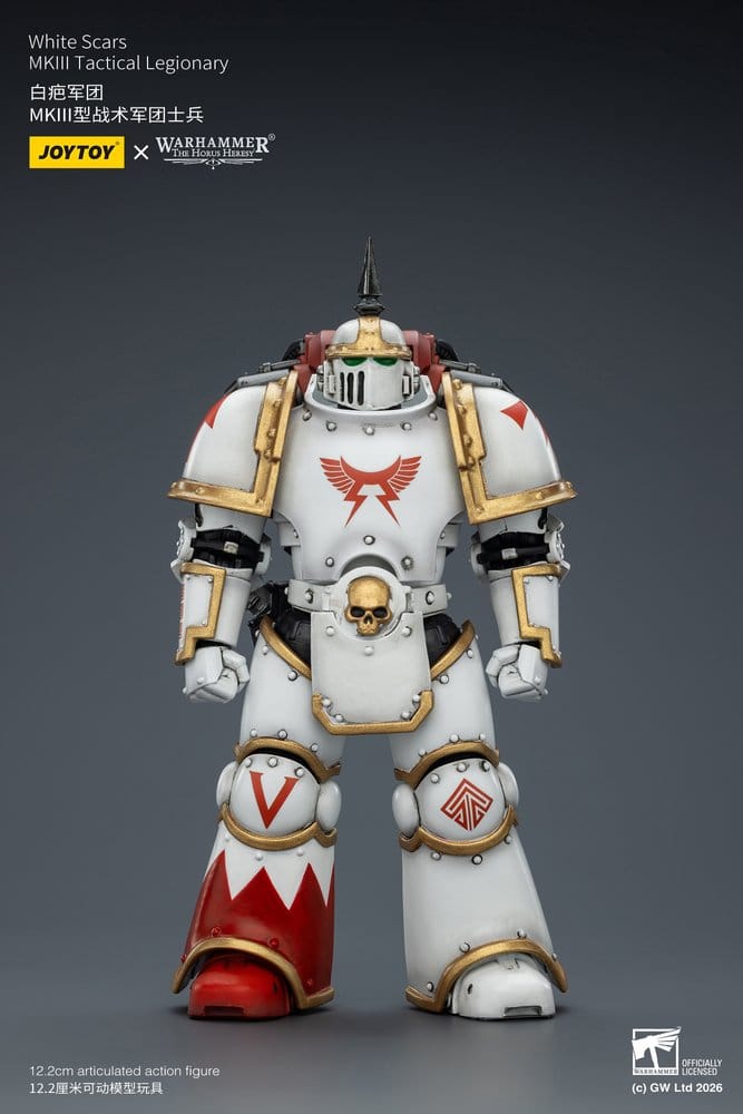 Warhammer The Horus Heresy Action Figure White Scars MKIll Tactical Legionary Joy Toy (CN)