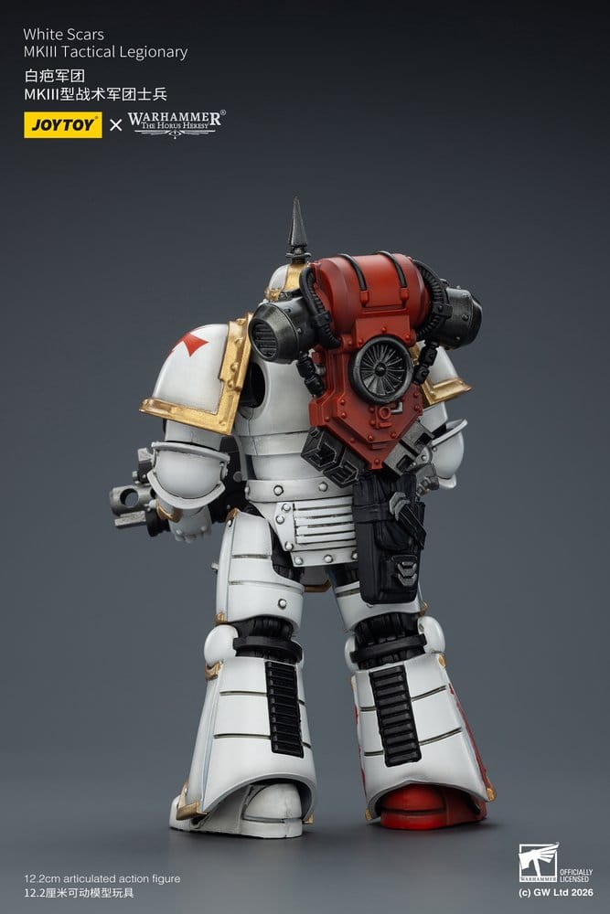 Warhammer The Horus Heresy Action Figure White Scars MKIll Tactical Legionary Joy Toy (CN)