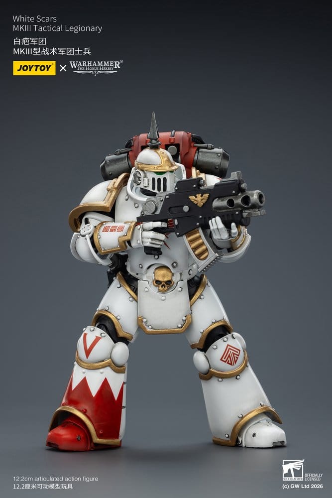 Warhammer The Horus Heresy Action Figure White Scars MKIll Tactical Legionary Joy Toy (CN)