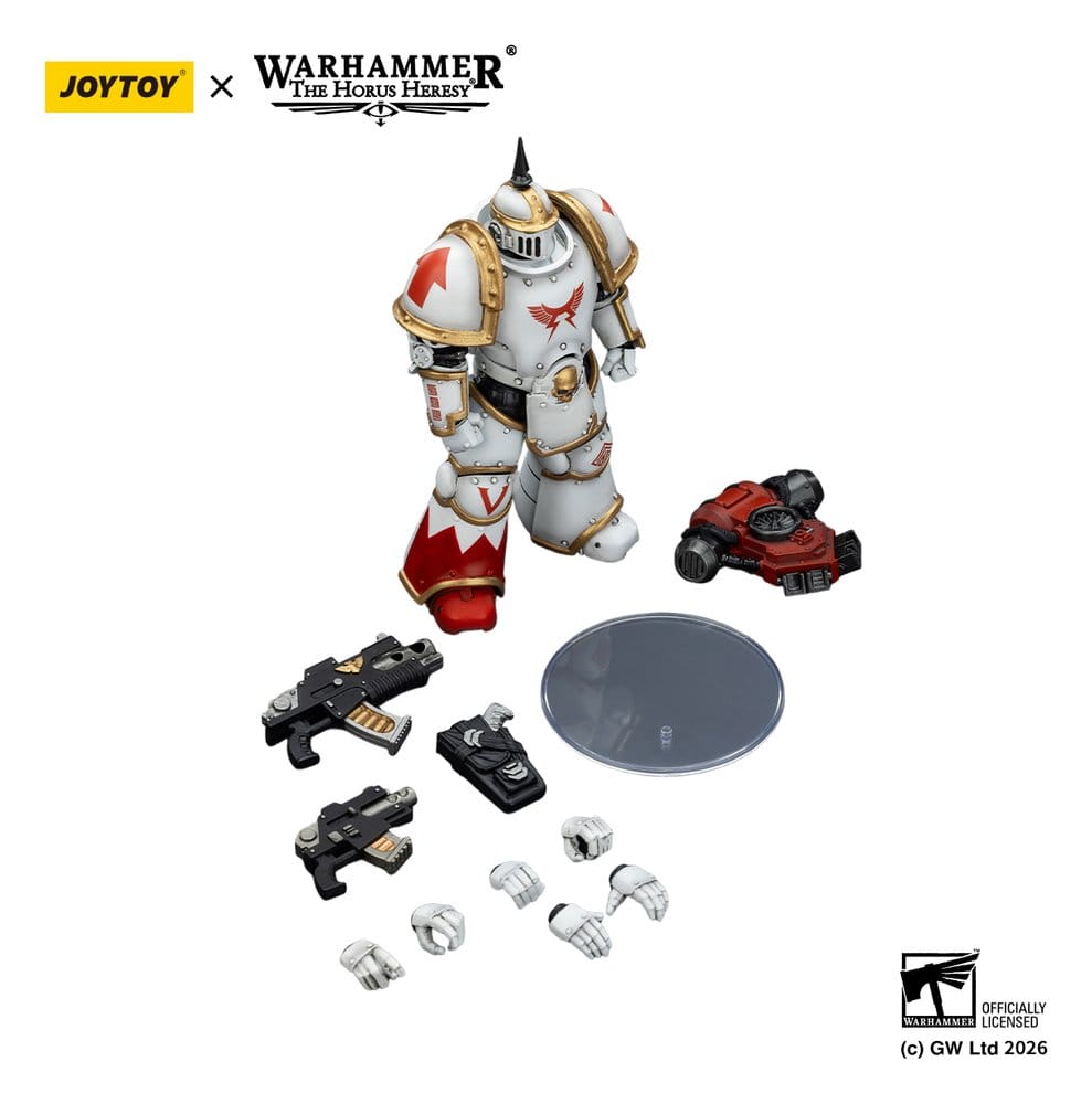 Warhammer The Horus Heresy Action Figure White Scars MKIll Tactical Legionary Joy Toy (CN)
