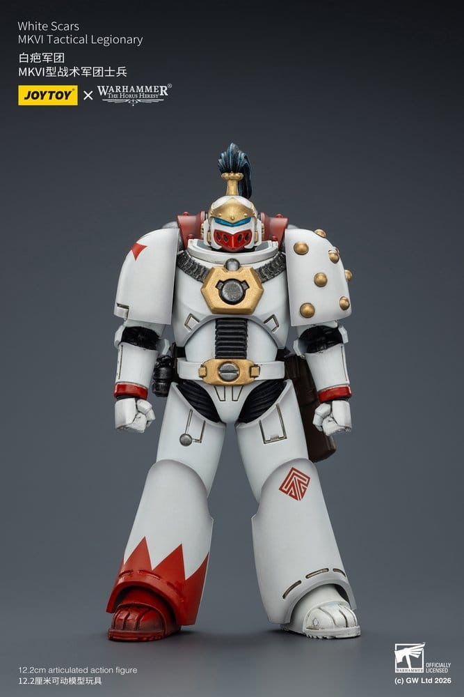 Warhammer The Horus Heresy Action Figure White Scars MKVI Tactical Legionary Joy Toy (CN)