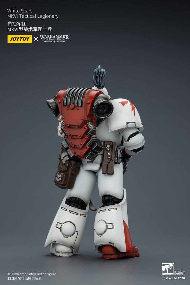 Warhammer The Horus Heresy Action Figure White Scars MKVI Tactical Legionary Joy Toy (CN)