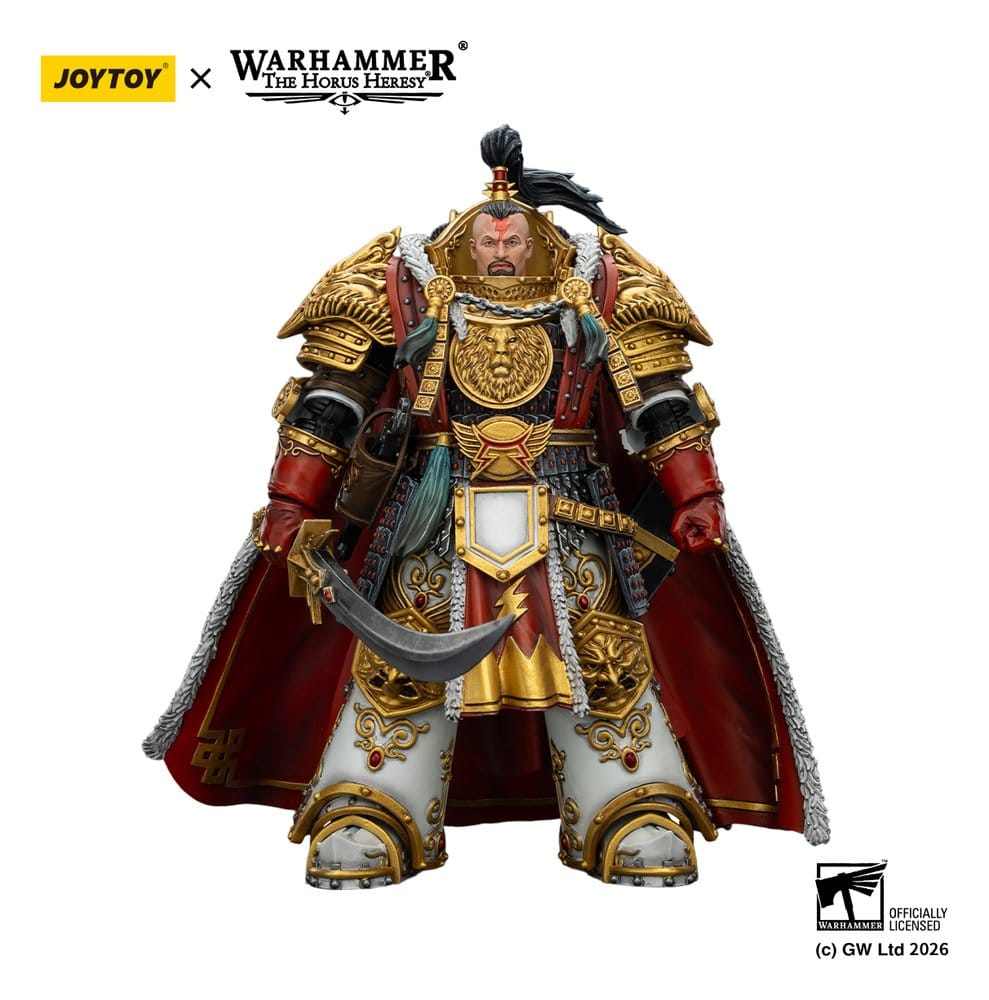 Warhammer The Horus Heresy Action Figure White Scars Jaghatai Khan Primarch of the Vth Legion Joy Toy (CN)