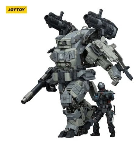 Dark Source Action Figure 1/25 APOC Series Bedrock Fury Fire Strike Mech ST 8618 Joy Toy (CN)