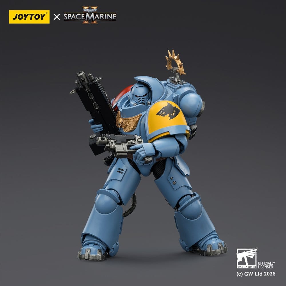 Warhammer 40 000 Action Figure Game Edition Space Wolves Heavy Intercessor Joy Toy (CN)