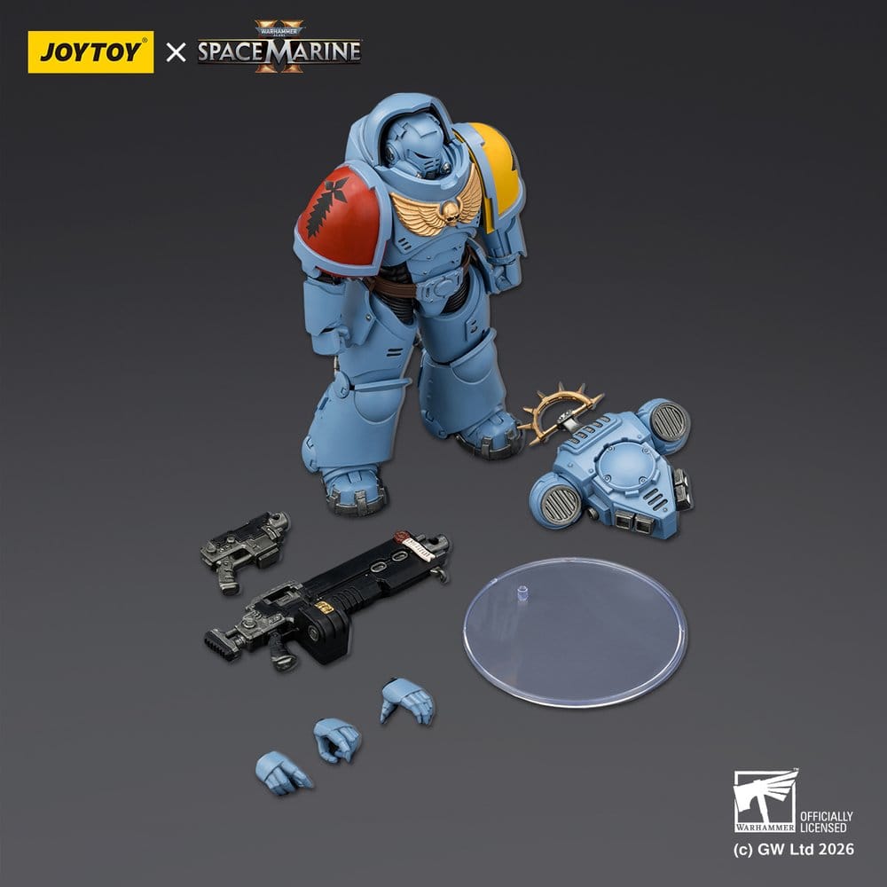 Warhammer 40 000 Action Figure Game Edition Space Wolves Heavy Intercessor Joy Toy (CN)