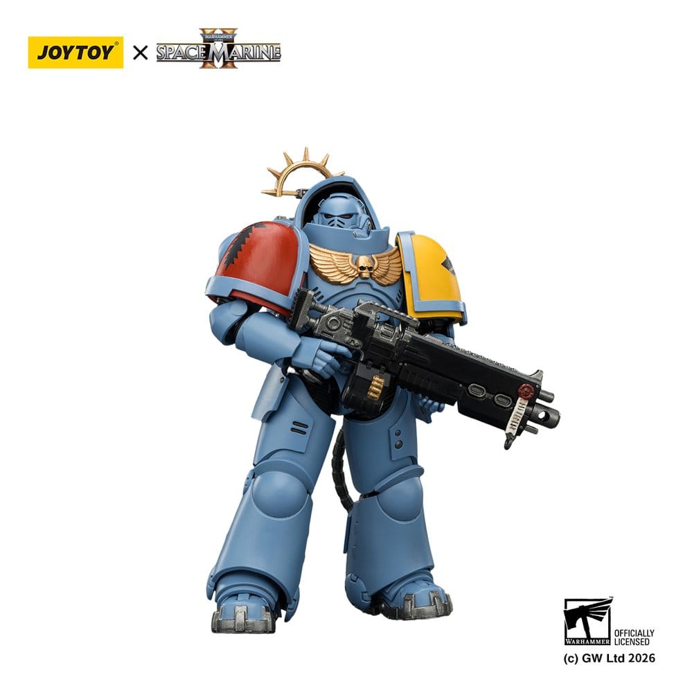 Warhammer 40 000 Action Figure Game Edition Space Wolves Heavy Intercessor Joy Toy (CN)