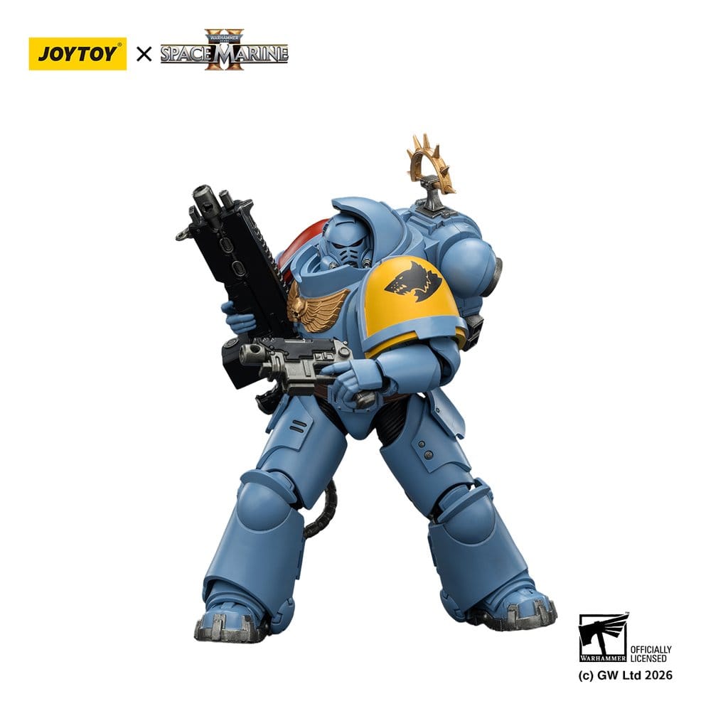 Warhammer 40 000 Action Figure Game Edition Space Wolves Heavy Intercessor Joy Toy (CN)