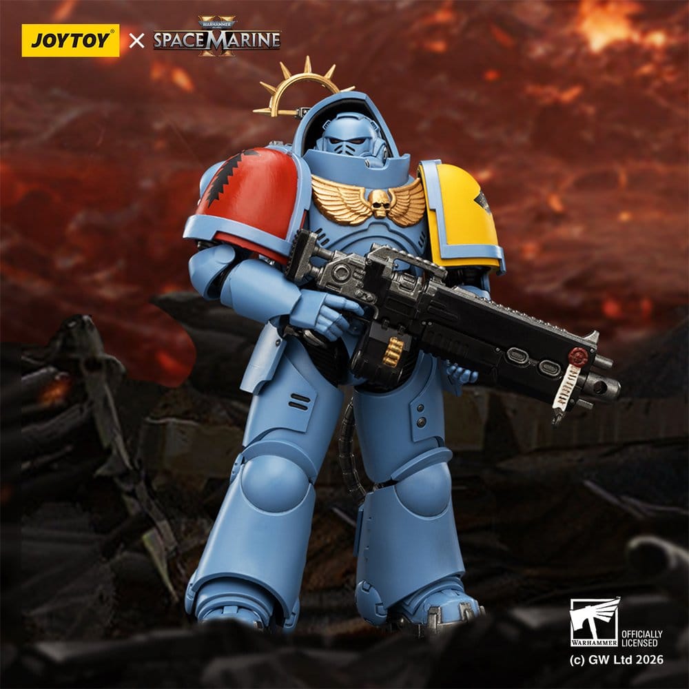 Warhammer 40 000 Action Figure Game Edition Space Wolves Heavy Intercessor Joy Toy (CN)