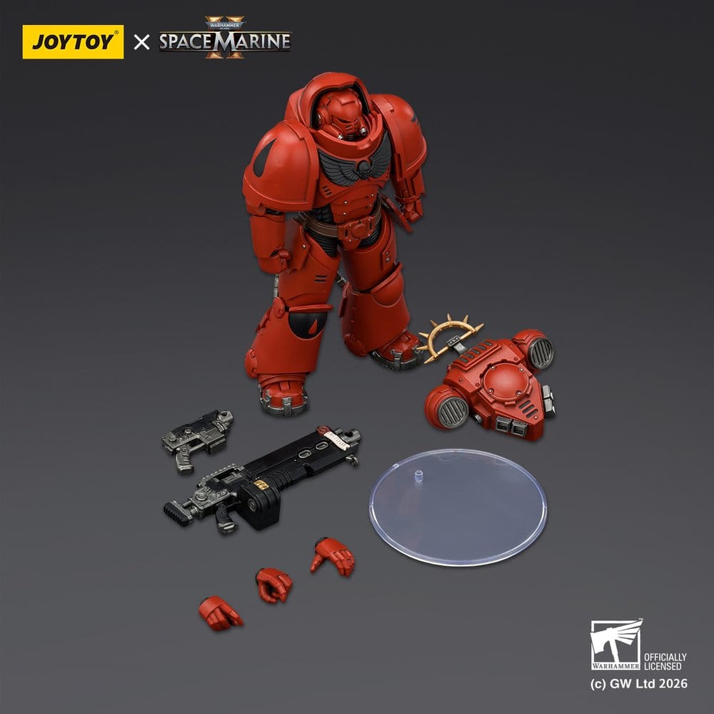 Warhammer 40 000 Action Figure Game Edition Blood Angels Heavy Intercessor Joy Toy (CN)