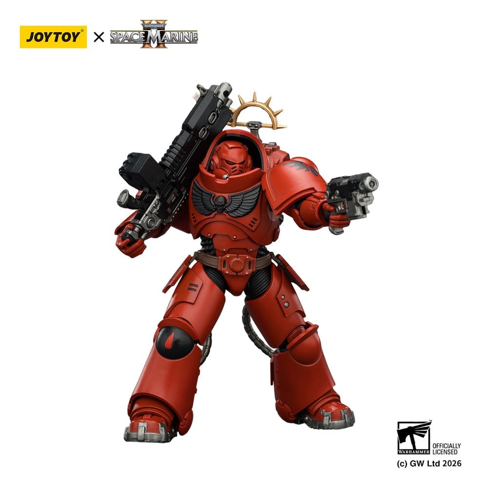 Warhammer 40 000 Action Figure Game Edition Blood Angels Heavy Intercessor Joy Toy (CN)