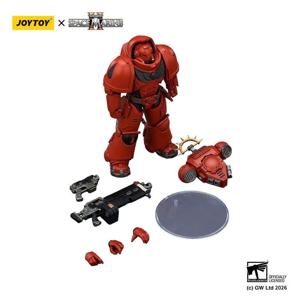 Warhammer 40 000 Action Figure Game Edition Blood Angels Heavy Intercessor Joy Toy (CN)