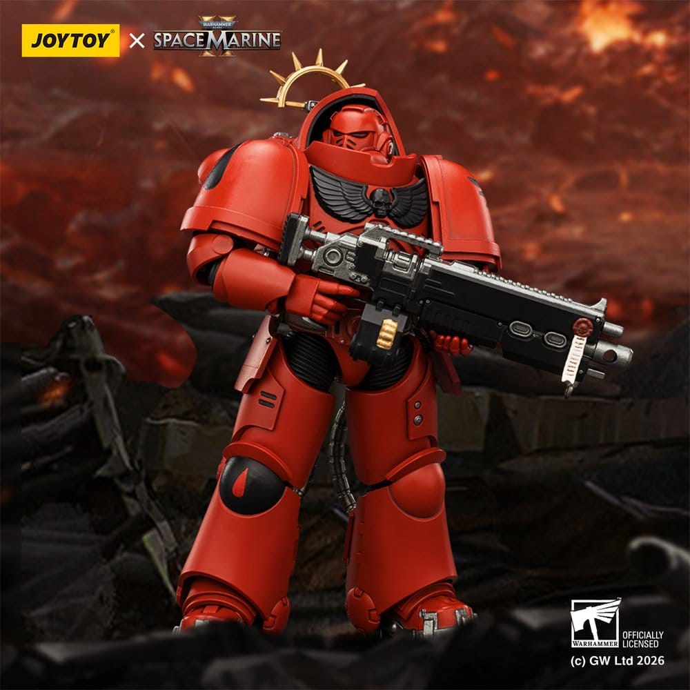 Warhammer 40 000 Action Figure Game Edition Blood Angels Heavy Intercessor Joy Toy (CN)