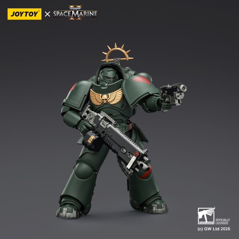 Warhammer 40 000 Action Figure Game Edition Dark Angels Heavy Intercessor Joy Toy (CN)