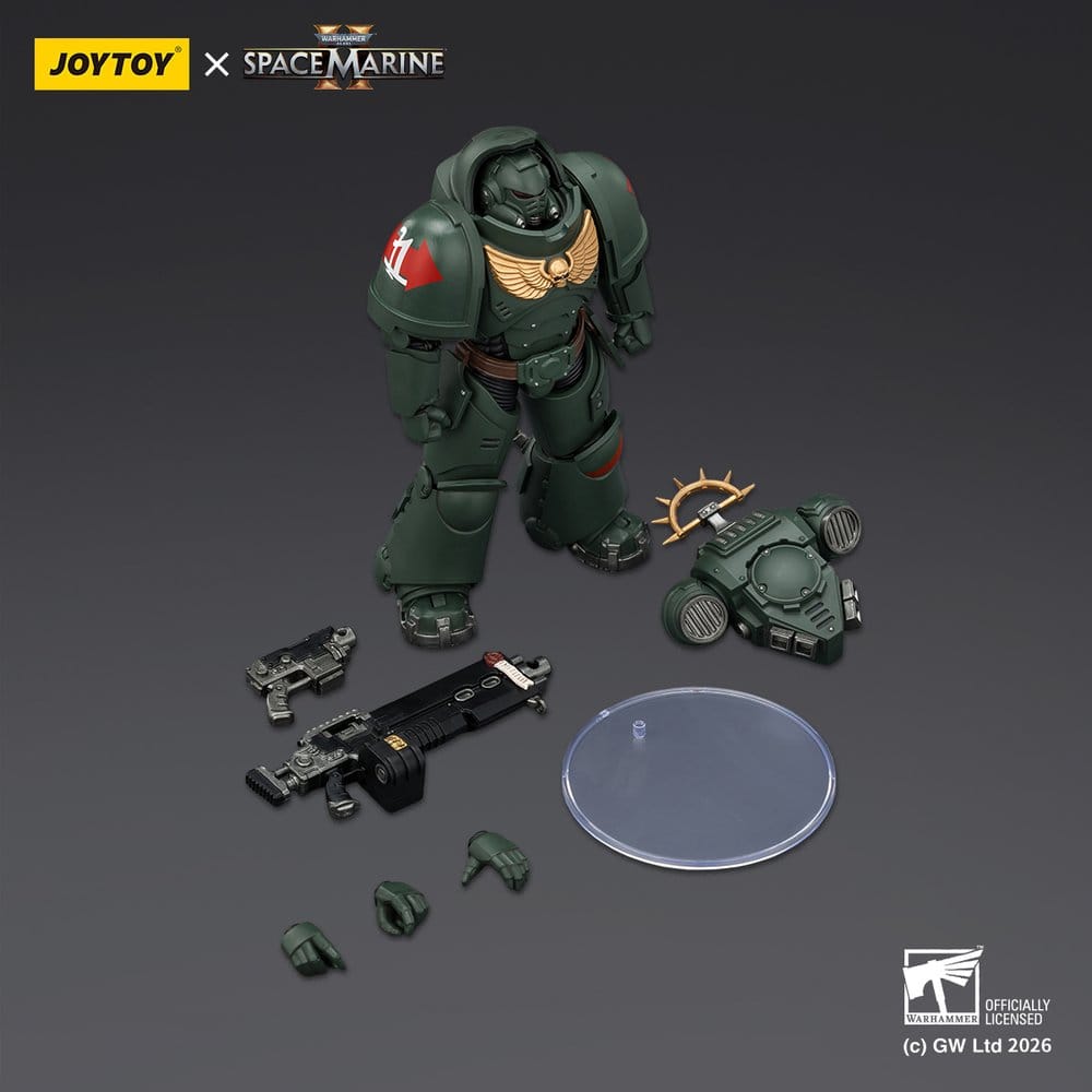 Warhammer 40 000 Action Figure Game Edition Dark Angels Heavy Intercessor Joy Toy (CN)