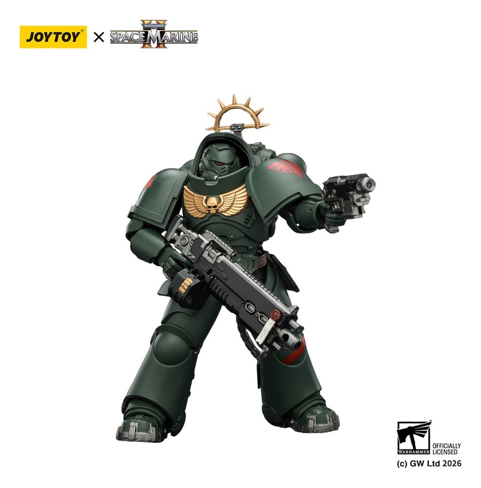 Warhammer 40 000 Action Figure Game Edition Dark Angels Heavy Intercessor Joy Toy (CN)