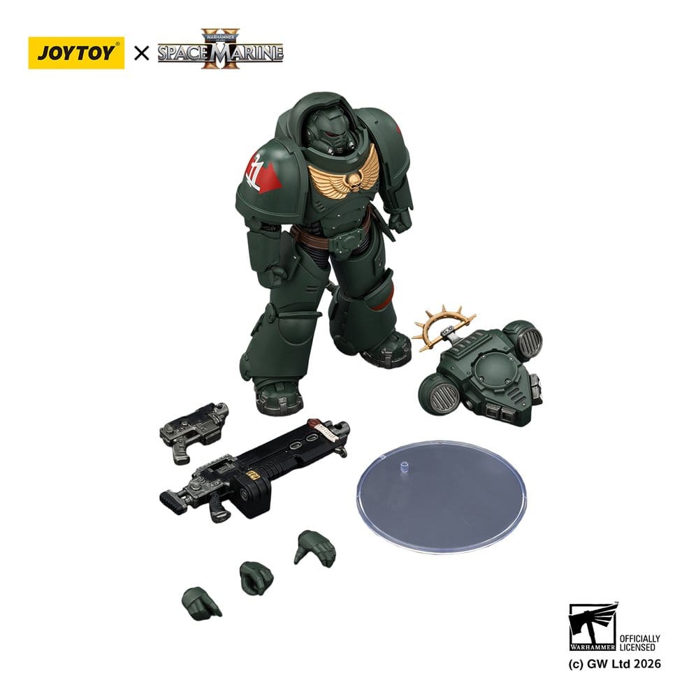 Warhammer 40 000 Action Figure Game Edition Dark Angels Heavy Intercessor Joy Toy (CN)