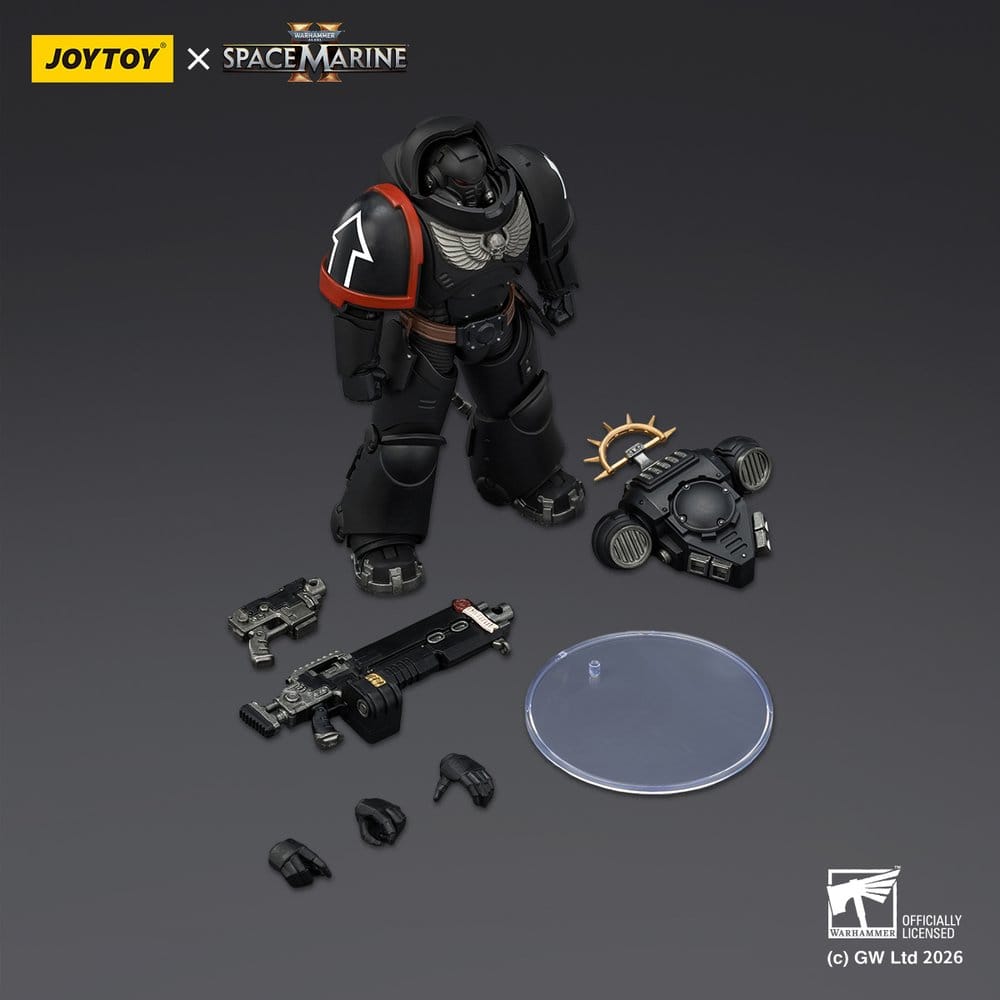 Warhammer 40 000 Action Figure Raven Guard Heavy Intercessor Joy Toy (CN)
