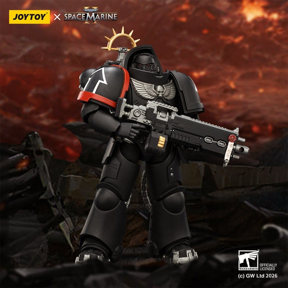 Warhammer 40 000 Action Figure Raven Guard Heavy Intercessor Joy Toy (CN)