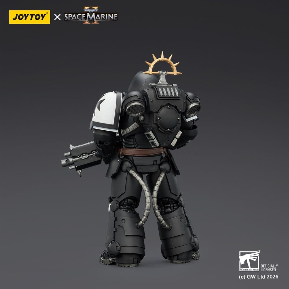 Warhammer 40 000 Action Figure Game Edition Black Templars Heavy Intercessor Joy Toy (CN)
