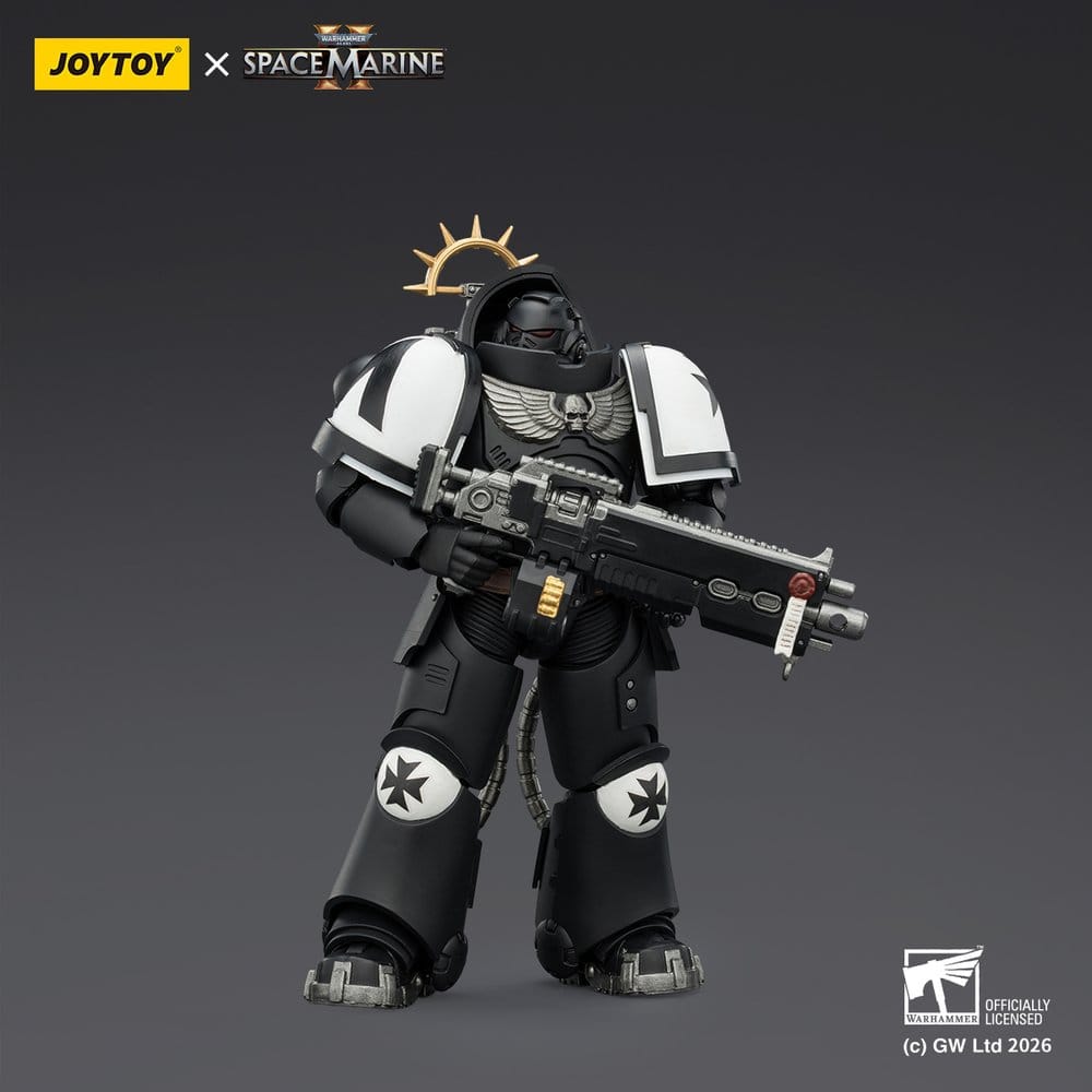 Warhammer 40 000 Action Figure Game Edition Black Templars Heavy Intercessor Joy Toy (CN)