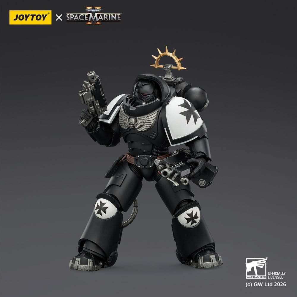 Warhammer 40 000 Action Figure Game Edition Black Templars Heavy Intercessor Joy Toy (CN)