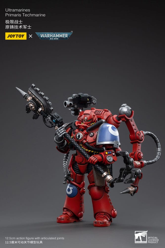 Warhammer 40k Action Figure 1/18 Ultramarines Primaris Techmarine Joy Toy (CN)