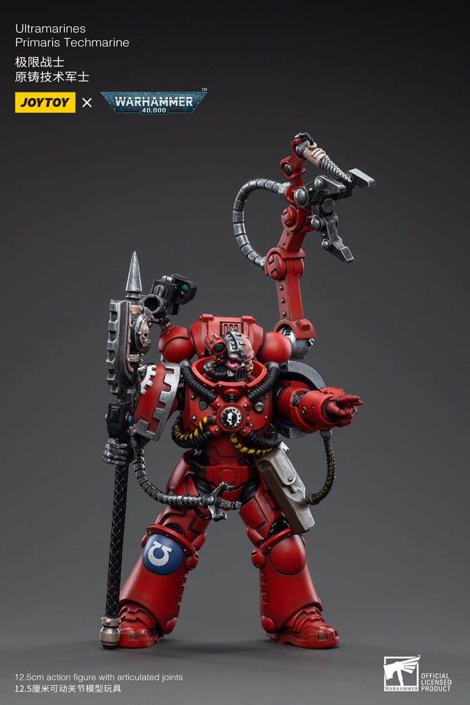 Warhammer 40k Action Figure 1/18 Ultramarines Primaris Techmarine Joy Toy (CN)