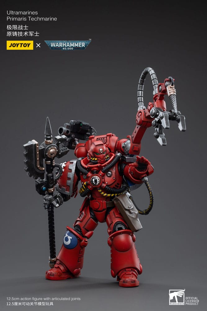 Warhammer 40k Action Figure 1/18 Ultramarines Primaris Techmarine Joy Toy (CN)