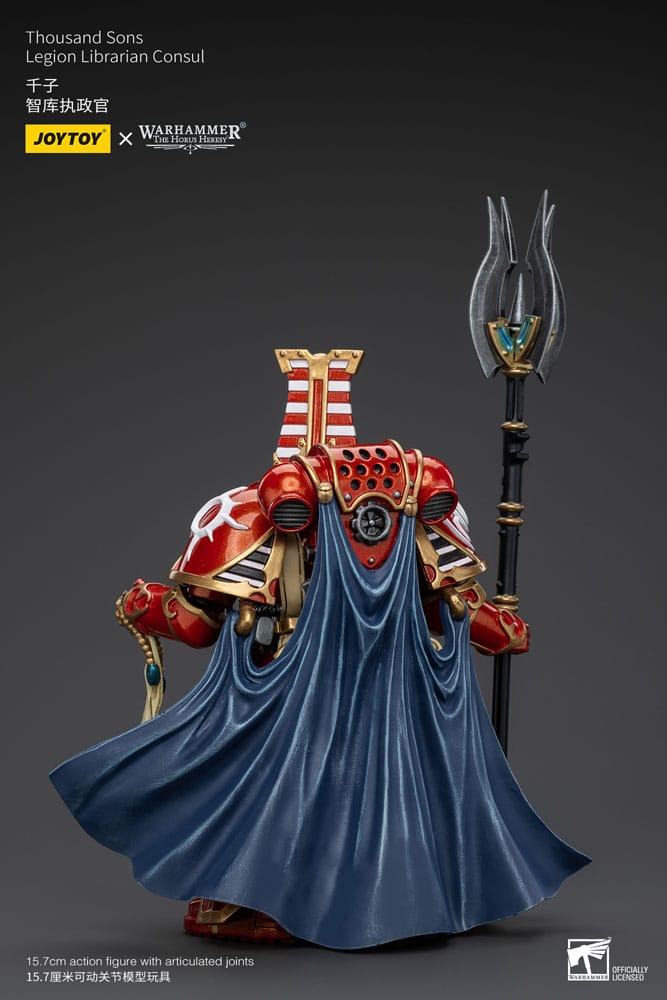 Warhammer The Horus Heresy Action Figure 1/18 Thousand Sons Legion Librarian Consut Joy Toy (CN)