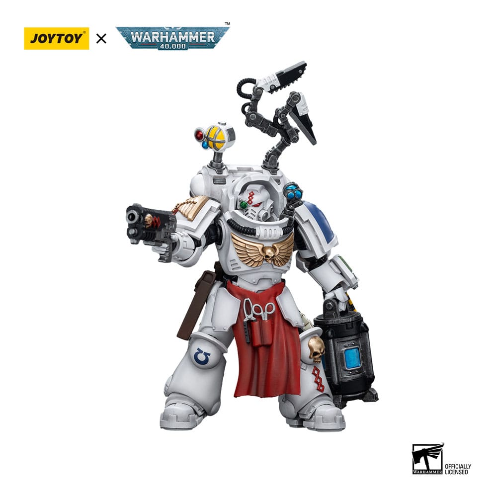 Warhammer The Horus Heresy Action Figure 1/18 Ultramarines Apothecary Biologis Joy Toy (CN)