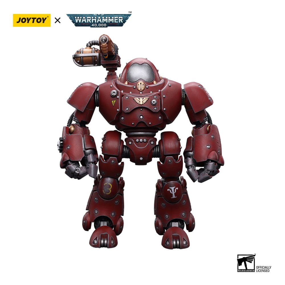 Warhammer 40k Action Figure 1/18 Adeptus Mechanicus Kastelan Robot with Incendine Combustor Joy Toy (CN)