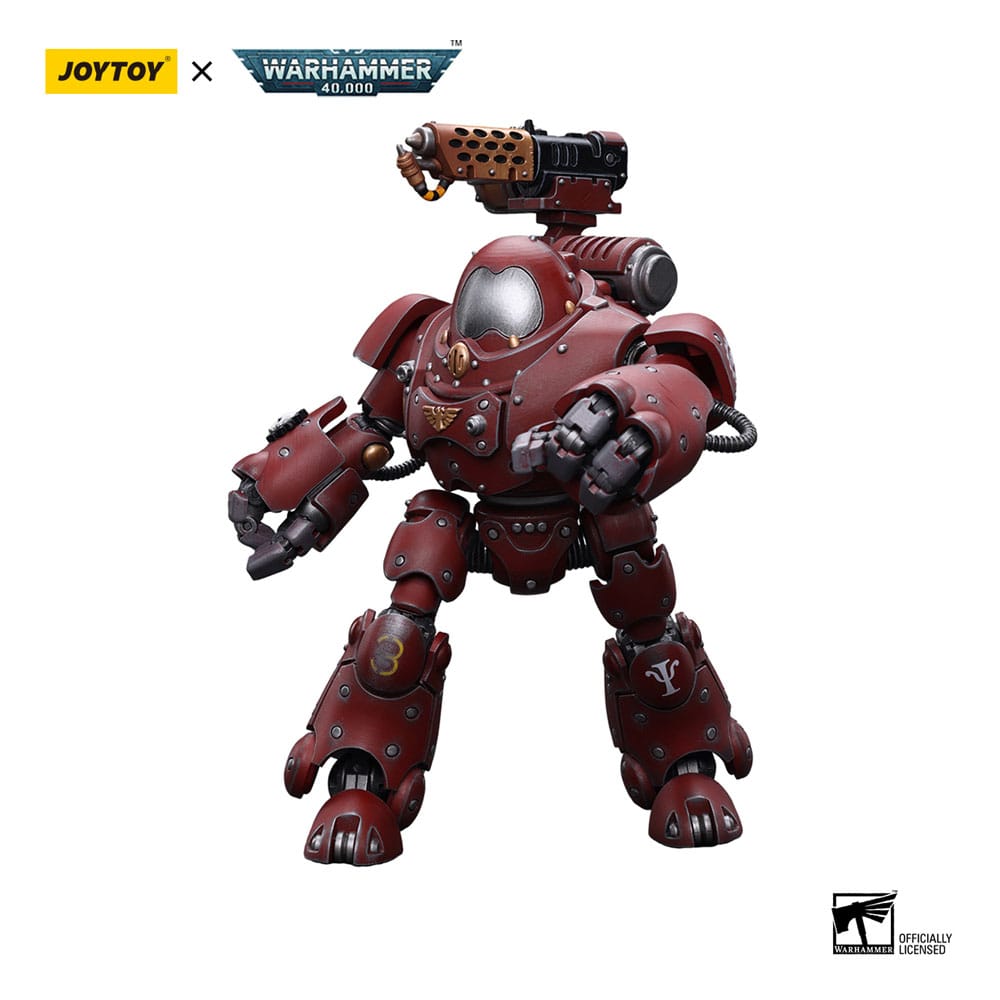 Warhammer 40k Action Figure 1/18 Adeptus Mechanicus Kastelan Robot with Incendine Combustor Joy Toy (CN)